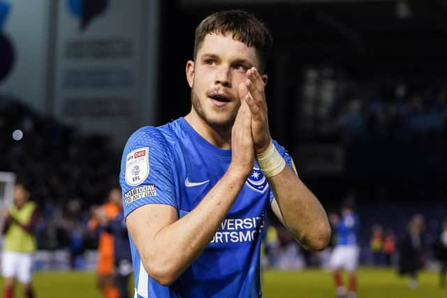 Pompey players and fans have given their reaction to George Hirst's Blues goodbye message.