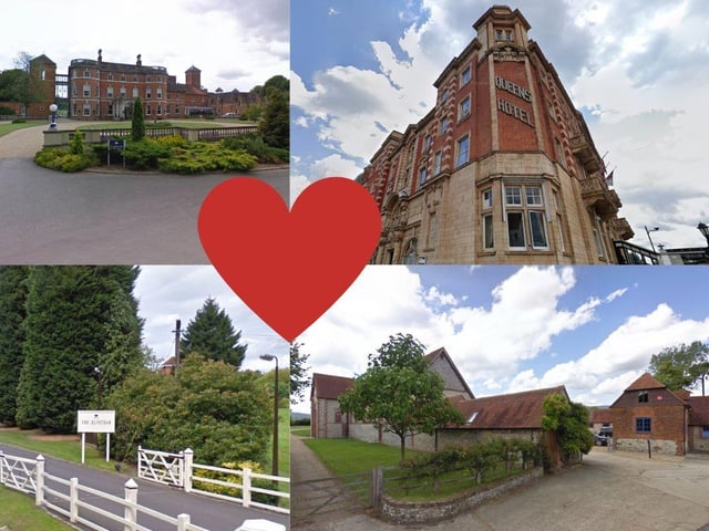 Hampshire is home to beautiful wedding locations perfect for the big day.