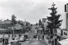 Fareham at Christmas between 1958-1960.  Picture: Wright & Logan Photographers