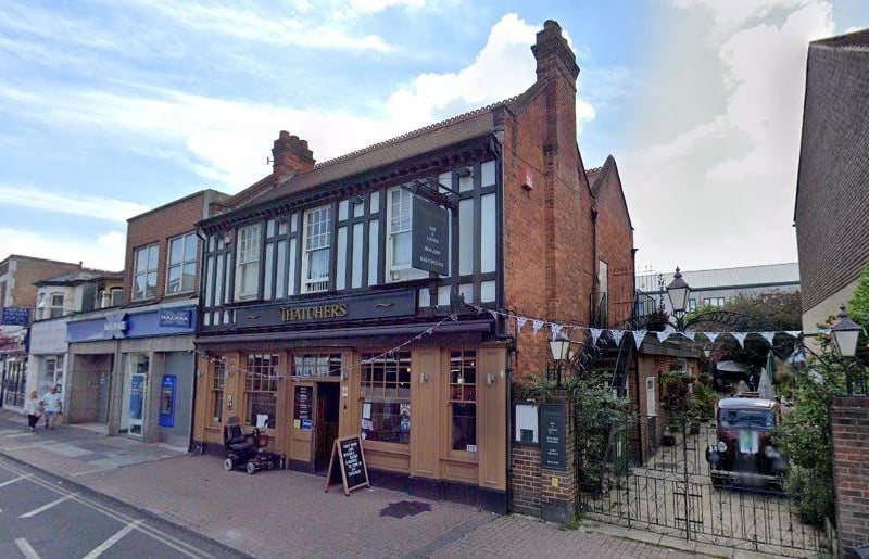 The Thatchers Bar in London Road, North End, was rated five following an assessment on May 16.