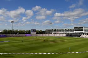 England take on Ireland in an ODI at The Ageas Bowl's 'bio secure bubble' this summer. Pic: Getty Images.