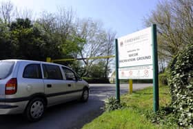 Wicor Recreation Ground car park in Portchester Picture: Allan Hutchings (121180-848)