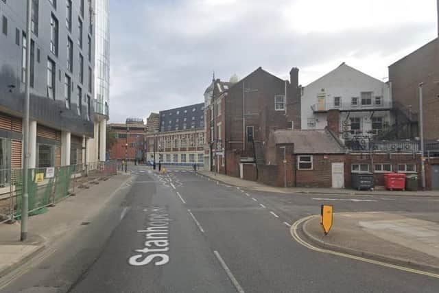 It was reported to Hampshire police that a 21-year-old man was assaulted in Stanhope Road in the early hours of Sunday morning.