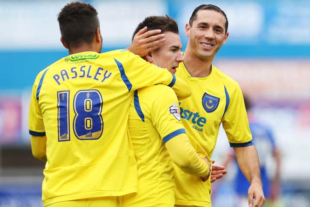 Pompey would be Joe Devera's final Football League club, going on to spend two seasons at non-league Boreham Wood before quitting football to become a personal trainer for the Saudi Royal Family. Picture: Joe Pepler
