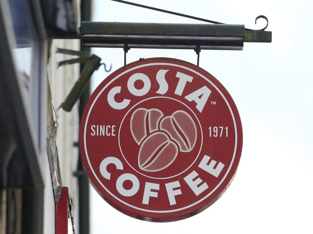 Costa Coffee in The Precinct, Waterlooville, has a rating of 4.3 from 159 Google reviews.