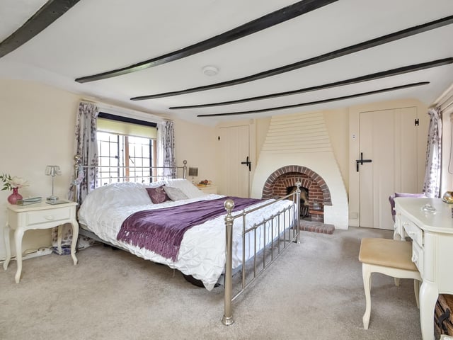One of the bedrooms