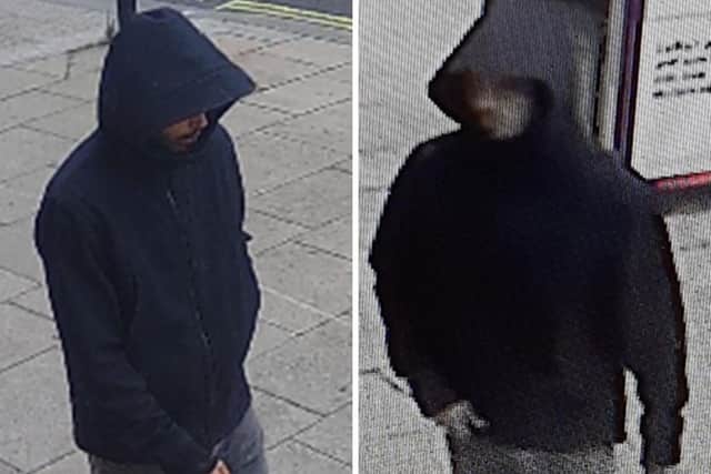 Police hunting hooded man after driver threatened by male wielding a ...