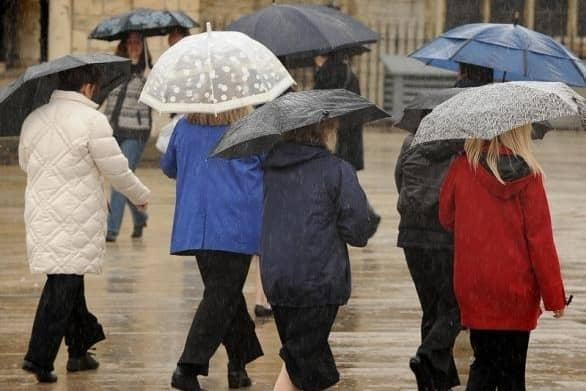 Heavy rain is set to hit Portsmouth