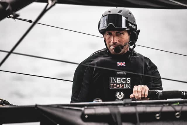 Sir Ben Ainslie, captain of Ineos Team UK. Picture: Harry Kenney-Herbert