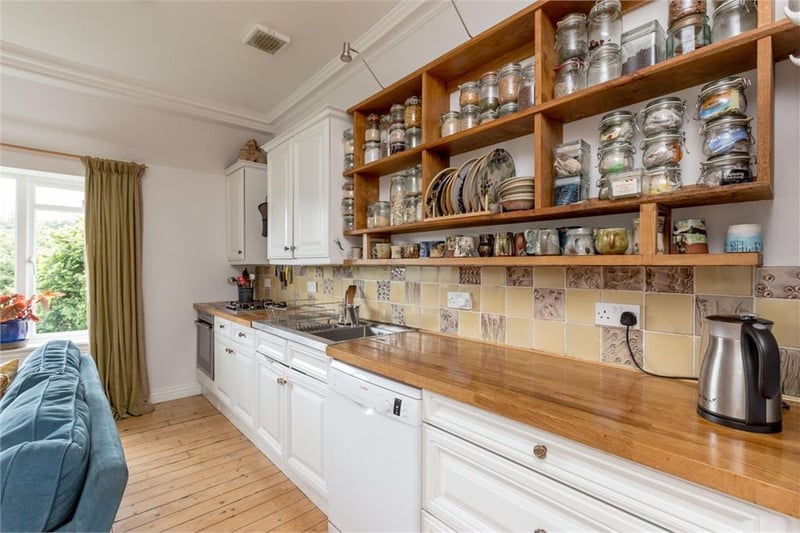 Kitchen area.