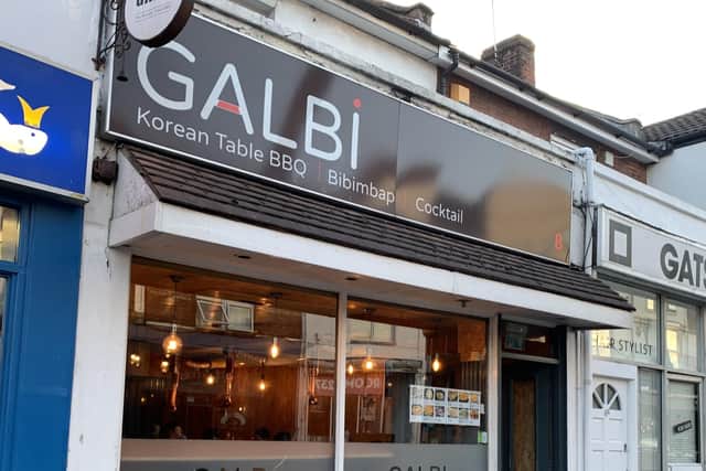 The Dish Detective visited Galbi in Albert Road, Southsea, August 2022