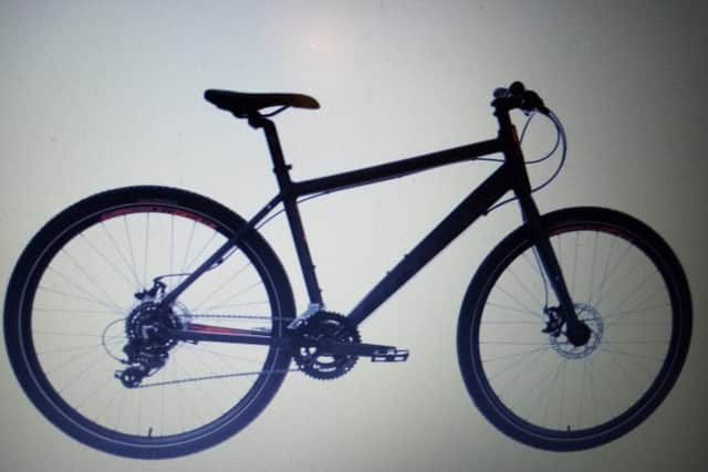 The Carrera bke which was stolen.