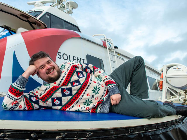 Hovertravel's Jolly Jumper Day