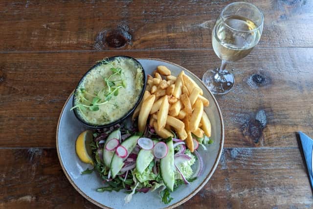 The 'Smokie' served at Pebbles Fish and Wine Bar in Stokes Bay Road, Gosport.