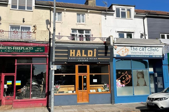 One of Portsmouth's most popular curry houses, Haldi in Albert Road has a rating of 4.5 based on 592 reviews. One reviewer writes: "We’ve had countless excellent meals here over the years and always consistent. Great service, great food. Would recommend to all."
