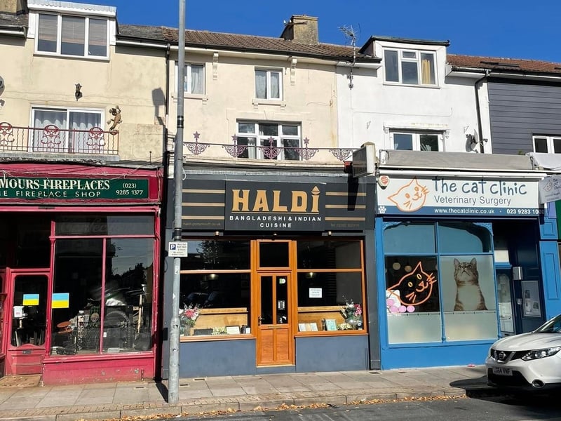 One of Portsmouth's most popular curry houses, Haldi in Albert Road has a rating of 4.5 based on 592 reviews. One reviewer writes: "We’ve had countless excellent meals here over the years and always consistent. Great service, great food. Would recommend to all."