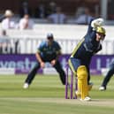 Tom Alsop  top scored with 57 in Hampshire's Royal London Cup loss in Bristol. Photo by Christopher Lee/Getty Images.