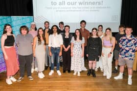 Havant and South Downs campus students at the awards ceremony