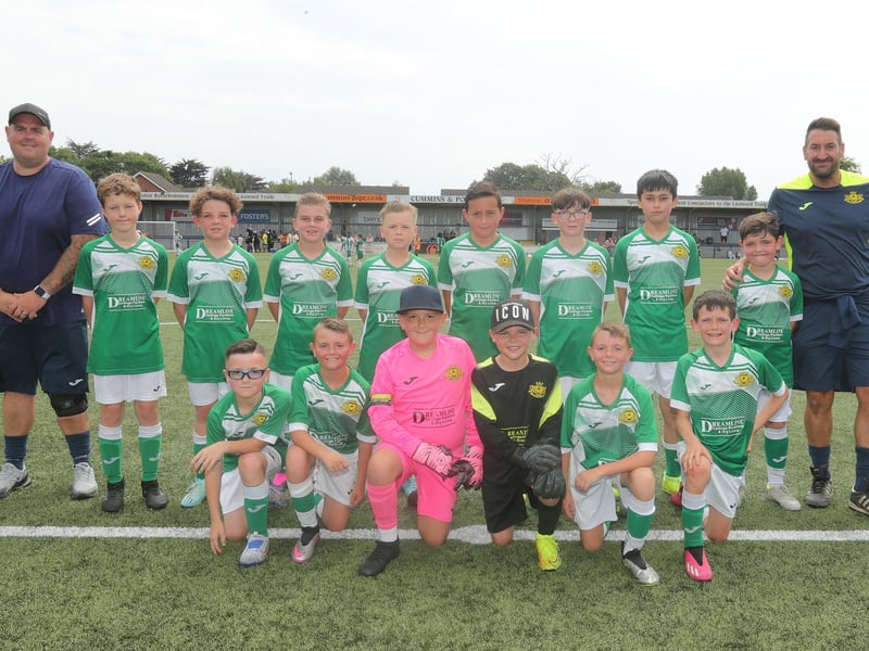 Moneyfields Under-10s. Picture by Dave Haines