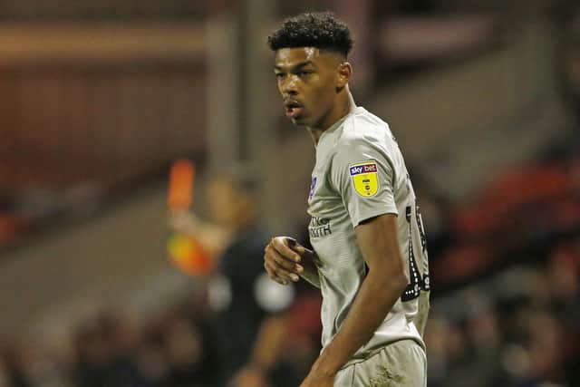 Reeco Hackett-Fairchild has joined Bromley on loan.  Picture: Paul Thompson