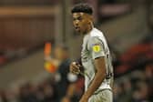 Reeco Hackett-Fairchild has joined Bromley on loan.  Picture: Paul Thompson