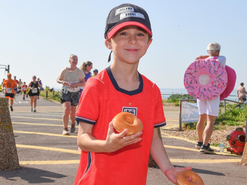 The Doughnut Dash organised by the Gosport Rotary Club
Credit: Paul Jacobs/pictureexclusive.com