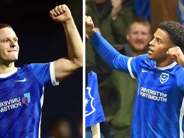 Pompey boss John Mousinho has spoken about the battle to start between strikers Colby Bishop and Kusini Yengi. 