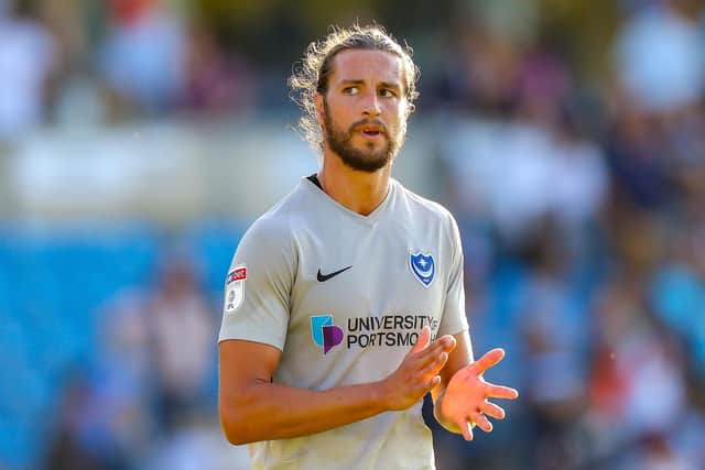 Kenny Jackett believes all Pompey's out-of-contract players, including Christian Burgess, and loanees will stay to see out the 2019-20 season to its finale. Picture: Nigel Keene/ProSportsImages/PinP