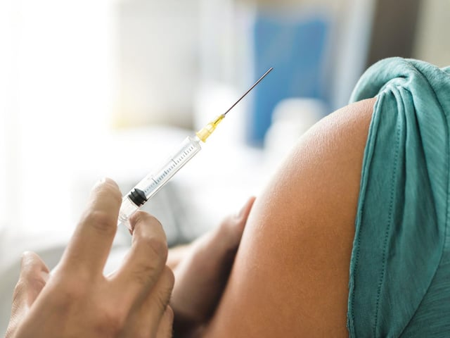 Just looking at this picture will be hard for the 17 per cent of people with prypanophobia - a fear of needles.