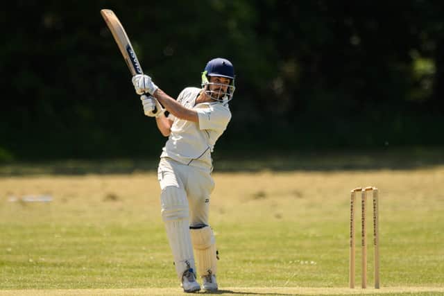 Rowner's Lee Phillips top scored for his side at Portchester.
Picture: Keith Woodland