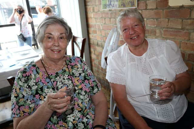 Maureen Logan and Margaret Chappell, right. Picture: Chris Moorhouse (jpns 170721-14)