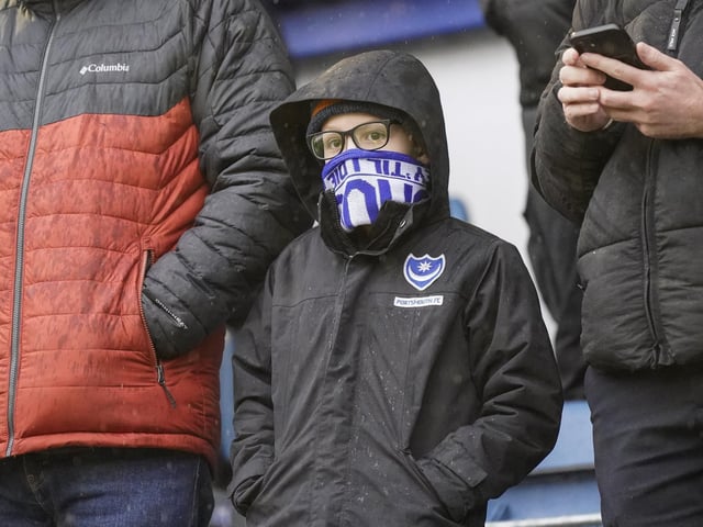 This young fan had the right idea!