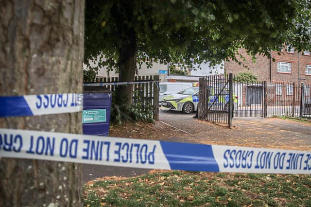Area of Kingston Park following knife incident. Picture on Wednesday 25th June 2025  Picture: Habibur Rahman