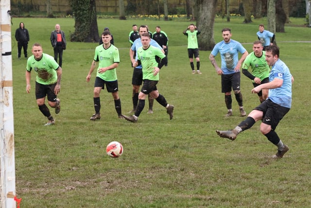 Wicor Mill convert a penalty. Picture by Kevin Shipp