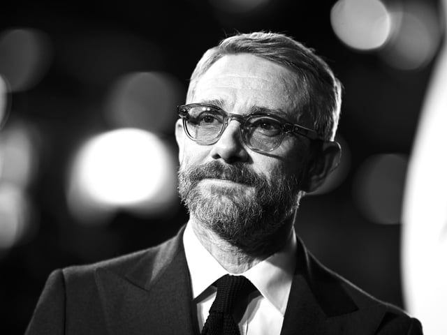 Martin Freeman, born in Aldershot, has been in Sherlock, Nativity and The Hobbit.
 (Photo by Gareth Cattermole/Getty Images for Disney)