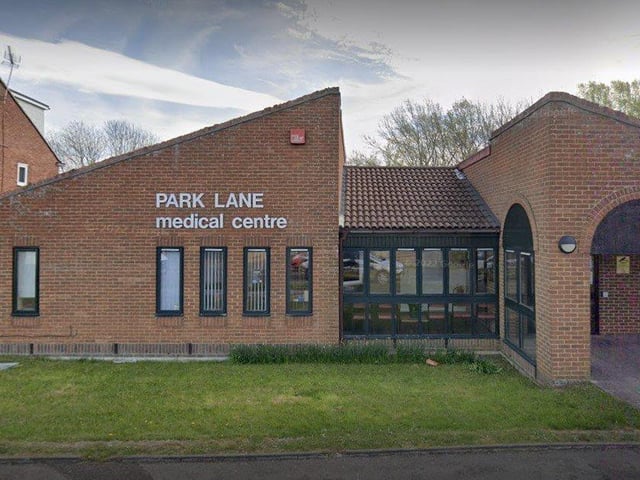 At Park Lane Medical Centre in Park Lane, 56.9 per cent of people responding to the survey rated their experience of booking an appointment as good or fairly good. Picture: Google Maps