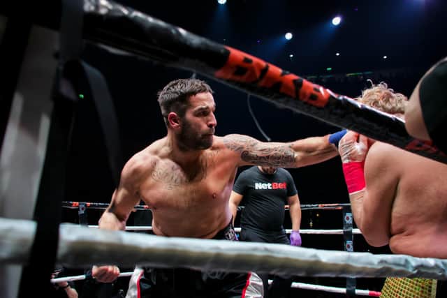 Mickey Parker is the new BKB world cruiserweight champion Picture: Dan Harbut