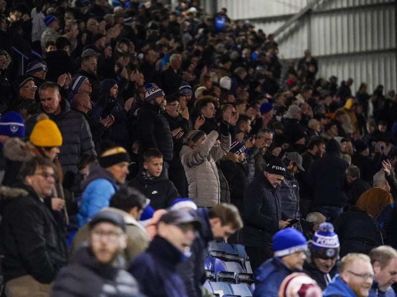 Many Pompey fans were at their defiant best against Blackpool - here's what our photographer Jason Brown captured of the day's events at Fratton Park.