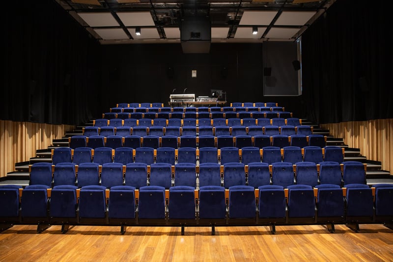 Studio one which is flexible space for events and film screenings