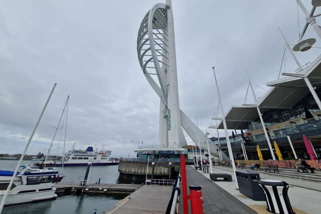 Portsmouth's iconic Spinnaker Tower will host an exhibition