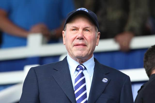 Pompey chairman Michael Eisner