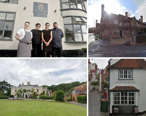 Here are the restaurant with three rosettes, and hotels with four and five rosettes, in Hampshire.