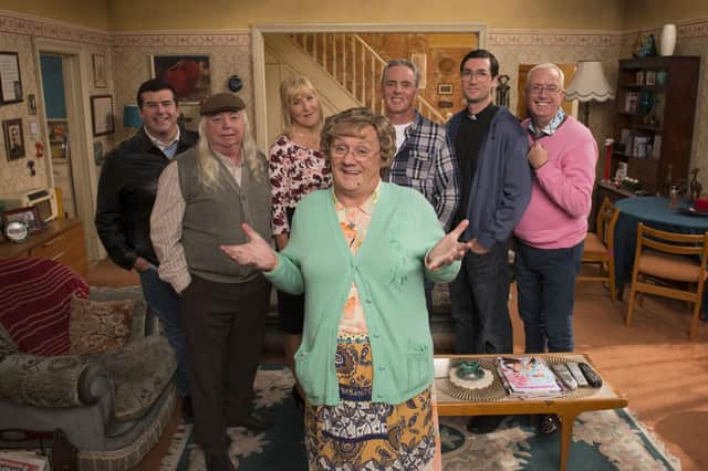  Brendan O'Carroll as Agnes Brown in Mrs Brown's Boys D'Movie. Picture: PA Photo/UPI Media