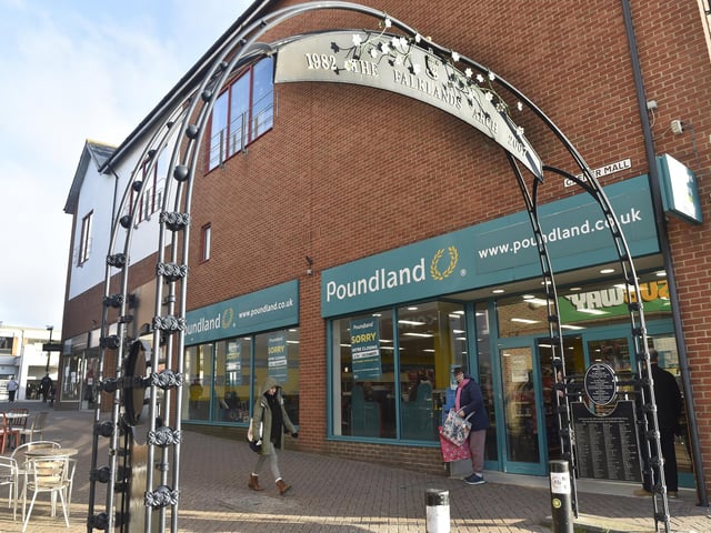 Poundland in Market Quay, Fareham.

Picture: Sarah Standing