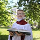 Cathedral chorister Luca Shaw will read a reflection by Trevor Butler, who was 12 in June 1944