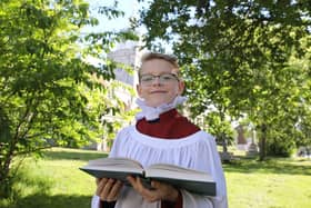 Cathedral chorister Luca Shaw will read a reflection by Trevor Butler, who was 12 in June 1944