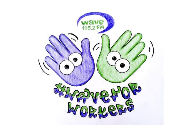 Wave for workers.