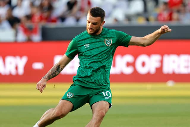 Spurs and Republic of Ireland international Troy Parrott has joined MK Dons on loan.  Picture: Laszlo Szirtesi/Getty Images