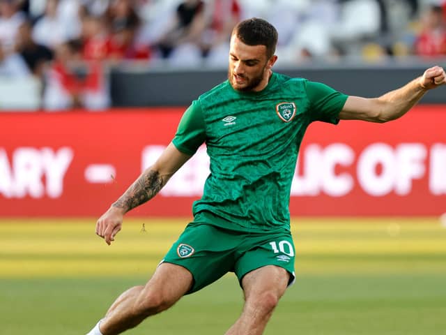 Spurs and Republic of Ireland international Troy Parrott has joined MK Dons on loan.  Picture: Laszlo Szirtesi/Getty Images