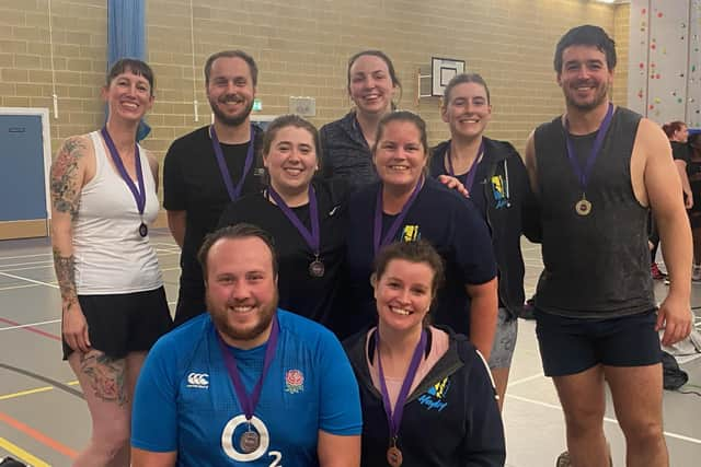 Mixed tournament runners-up Portsmouth Pivotals